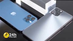  Đập hộp iPhone 13 Pro... chạy Android: Cạnh viền vát phẳng và cụm camera nhìn giống thật, có cả cổng tai nghe 3.5mm 