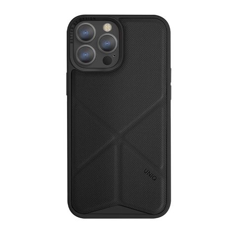 Ốp lưng iPhone 13 Nhựa cứng viền dẻo UniQ Heldro Cầu vồng