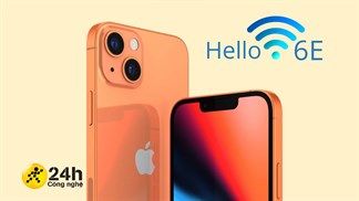 Toàn bộ thiết bị thuộc dòng iPhone 13 đều sẽ hỗ trợ chuẩn kết nối Wi-Fi 6E mới, giúp cải thiện tốc độ và phạm vi