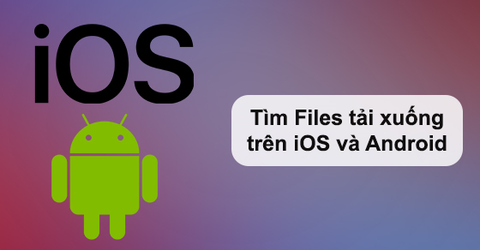 File tải về lưu ở đâu trên iPhone, smartphone Android? Đây là cách tìm