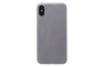 Ốp lưng iPhone X Nhựa dẻo Fibrin JM Bạc
