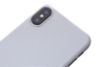 Ốp lưng iPhone X Nhựa dẻo Fibrin JM Bạc