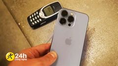  iPhone 13 Pro so tài với Nokia 3310 trong bài thử nghiệm rơi cầu thang, kết quả chắc chắn khiến bạn ngạc nhiên 