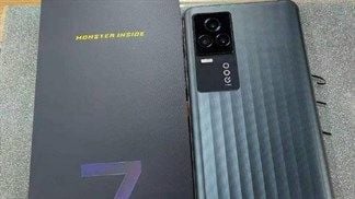 iQOO 7 tích hợp chip khủng Snapdragon 888, sạc siêu tốc 120W vừa lộ ảnh thực tế với mặt sau khá độc đáo