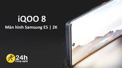  iQOO 8 sẽ là điện thoại đầu tiên trên thế giới sử dụng màn hình Samsung E5 mới, độ phân giải 2K 