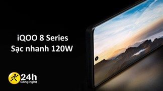Không chỉ có màn hình Samsung E5 xịn sò, iQOO 8 series còn được xác nhận hỗ trợ sạc siêu nhanh lên đến 120W