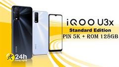  iQOO U3x có thêm phiên bản dùng chip MediaTek 4G, pin 5.000mAh, sạc nhanh 18W, giá từ 3.2 triệu đồng 