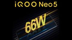  iQOO Neo5 được xác nhận dung lượng pin, sẽ đi kèm sạc nhanh công suất lớn chỉ 10 phút có ngay 50% pin 