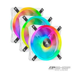  Fan Corsair Icue Ql120 Rgb - Kit 3 Fan White 