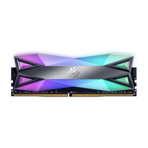 Ram Adata 16gb Ddr4 Bus 3600mhz Xpg Spectrix D60g Tungsten Grey Rgb