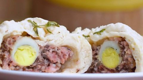2 cách làm bánh bao nhân thịt trứng và nhân thịt miến đơn giản dễ làm