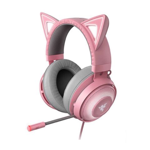 Tai Nghe Razer Kraken Kitty Chroma Quartz Rz04-02980200-r3m1