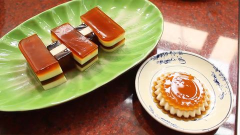 Cách làm rau câu flan phô mai cheese nhiều lớp thơm béo dễ làm