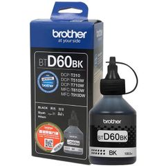  Mực in phun Brother BTD60BK Đen (dành cho Brother T310/T520W/T720DW/T220/T510W/T710W) 