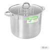 Bộ nồi xửng inox 3 đáy nắp kính 28 cm Fivestar ST28-3DG