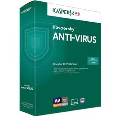  Kaspersky Anti-Virus - 3 PC 