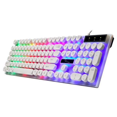 Keyboard G21 chuyên game (màu trắng+có đèn)
