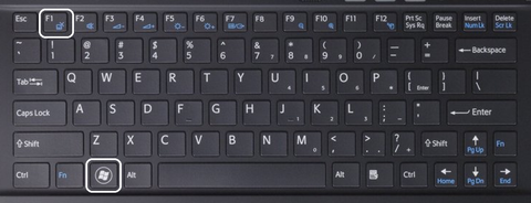 Bàn Phím Keyboard Sony Vaio Vpc-Eh38Fh/B