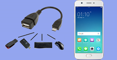  4 bước cực đơn giản để kết nối OTG trên OPPO F1s 