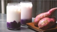  2 cách làm latte khoai lang tím thơm ngọt lạ vị cực đơn giản 