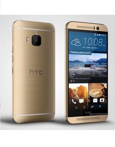 Khung sườn bezel HTC One M7 (gold)