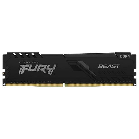 Ram Kingston Fury Beast Black – 16gb (1x16gb) Ddr4