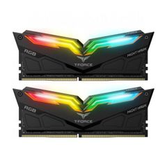  Kit Ram Team Night Hawk Rgb 16gb (8gb X 2) Ddr4 3000mhz ( For Led ) 