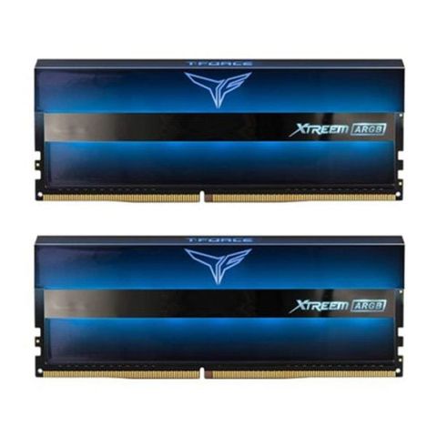 Kit Ram Team T-force Xtreem Blue Argb 16gb(8gbx2)ddr4 4000mhz