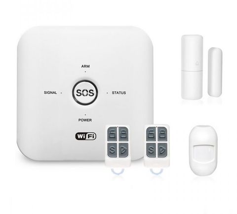 Trung tâm báo động GMS / Wifi Tuya CAS01(hafl)