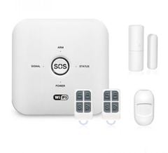  Trung tâm báo động GMS / Wifi Tuya CAS01(hafl) 