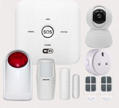  Trung tâm báo động GMS / Wifi Tuya CAS01(FULL) 