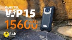  Oukitel WP15 5G ra mắt: Pin khủng 15.600mAh, siêu bền, có thể thoải mái chụp hình dưới nước mà giá chỉ 6.8 triệu đồng 
