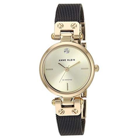 Đồng hồ Nữ Anne Klein AK/3003CHBK - Đính kim cương