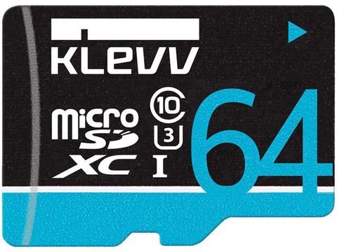 Klevv Flash Card Microsd Uhs-I U3/U1 64Gb