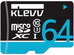  Klevv Flash Card Microsd Uhs-I U3/U1 64Gb 