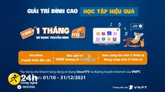 VNPT ưu đãi cho khách hàng miễn phí trải nghiệm truyền hình MyTV, còn tặng cả gói xem phim cao cấp