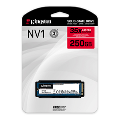  Ổ Cứng Ssd Kingston Nv1 256gb M.2 2280 Nvme Pcie (snvs/250g) 