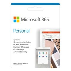  Microsoft 365 Personal 32/64bit 1 năm 1 user Win/Mac 