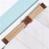 Dây da đồng hồ 18 mm nâu bò L013-04-18