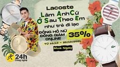  Sắm đồng hồ chính hãng Lacoste giảm sốc liền tay lên đến tiền triệu, giá giảm đã rẻ nay thêm ưu đãi mới càng rẻ thêm 