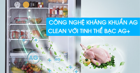 Công nghệ Ag Clean trên tủ lạnh Panasonic là gì? Có lợi ích gì?