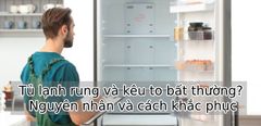  Tủ lạnh rung và kêu to bất thường? Nguyên nhân và cách khắc phục 