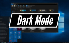  Thiết lập chế độ Dark Mode trên Windows 10 October 1809 