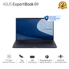  Laptop Asus Expertbook B9400cea-kc0773t (i5-1135g7/ 8gb/ 512gb Ssd 