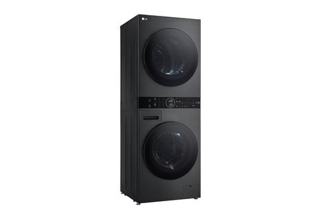 Tháp giặt sấy LG WashTower™ Giặt 14kg/ Sấy 10kg Màu đen|WT1410NHB