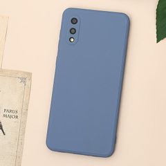  Ốp lưng Galaxy A02 Milky Silicone JM Xanh 