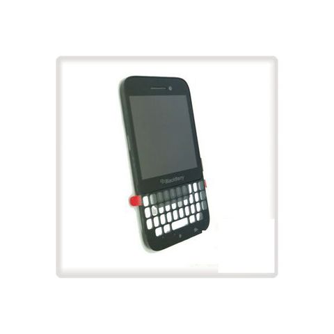 Màn hình LCD Blackberry Q5 Full , luôn khung vỏ trước (đen)