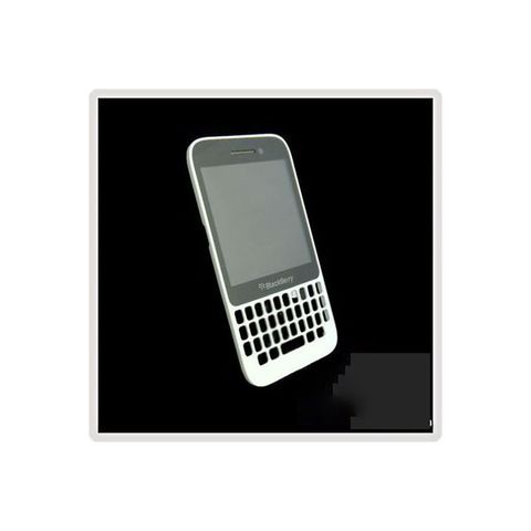 Màn hình LCD Blackberry Q5 Full , luôn khung vỏ trước (trắng)