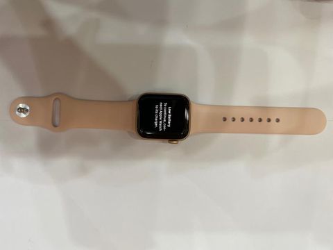Apple Watch SE GPS, 40mm Gold Aluminium Case with Pink Sand Sport Band - Regular (MYDN2VN/A) (mã sp: #34595301)