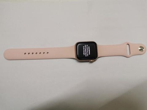 Apple Watch S6 GPS, 40mm Gold Aluminium Case with Pink Sand Sport Band - Regular